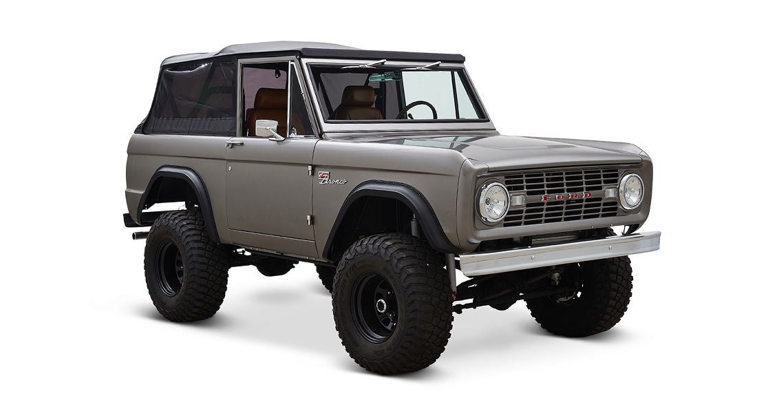 Classic Ford Bronco front passenger-side view