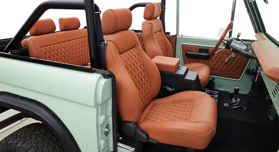 Classic Ford Bronco interior