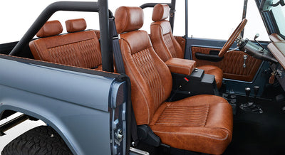 Classic Ford Bronco interior