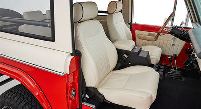 Classic Ford Bronco interior
