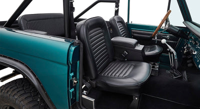 Classic Ford Bronco interior