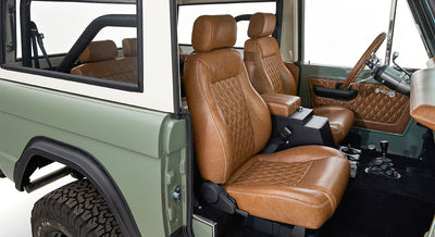 Classic Ford Bronco interior