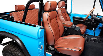 Classic Ford Bronco interior