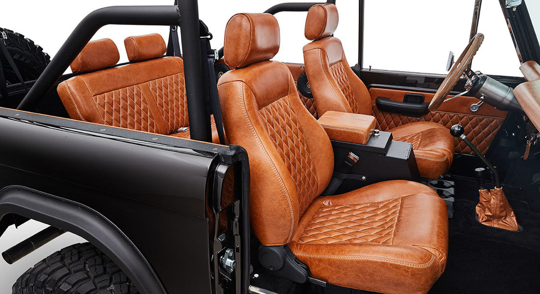Classic Ford Bronco interior