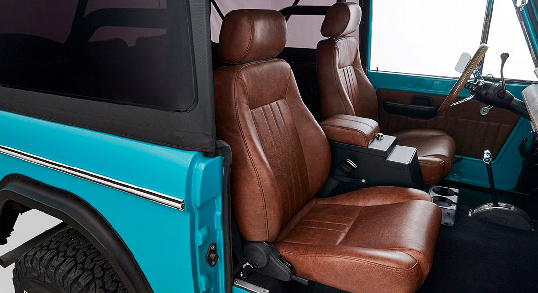 Classic Ford Bronco interior