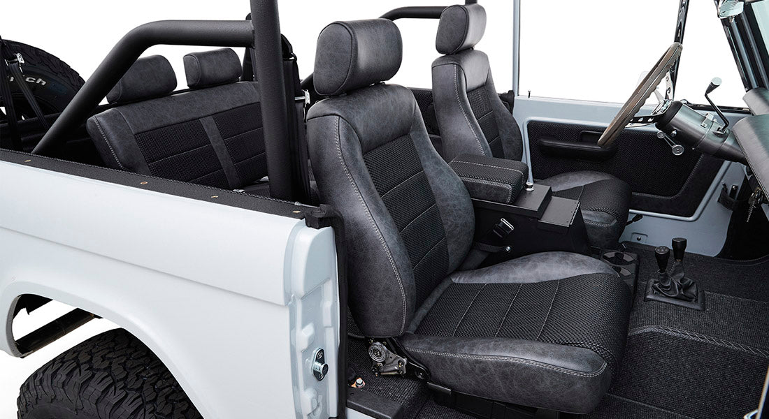 Classic Ford Bronco interior