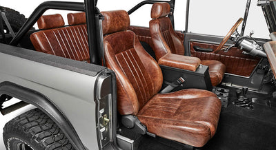 Classic Ford Bronco interior