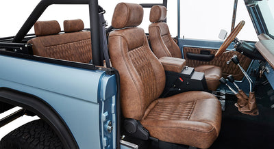 Classic Ford Bronco interior