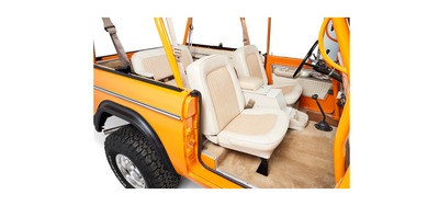 Classic Ford Bronco interior