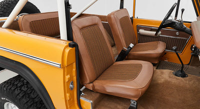 Classic Ford Bronco interior