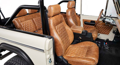 Classic Ford Bronco interior