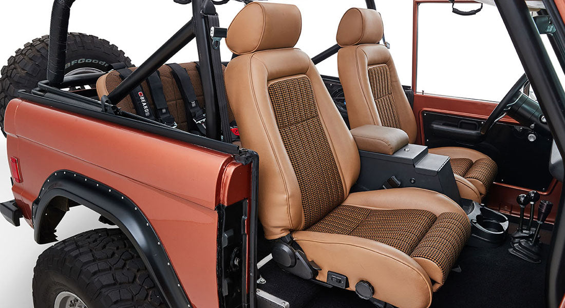 Classic Ford Bronco interior