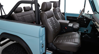 Classic Ford Bronco interior