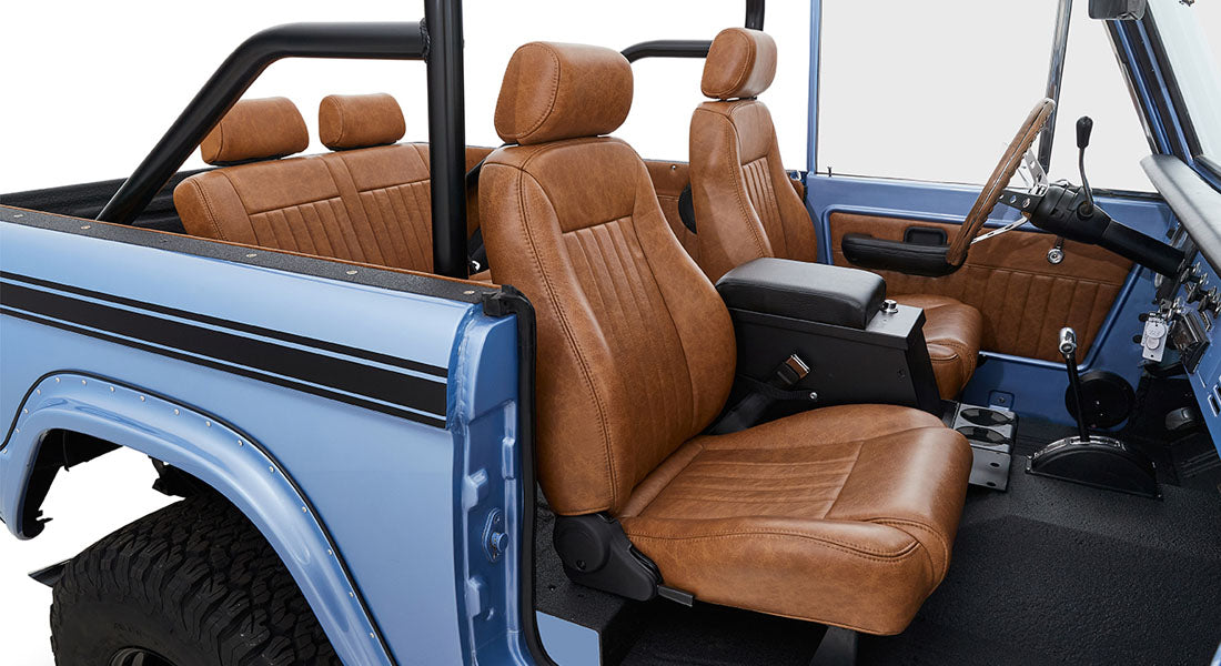 Classic Ford Bronco interior