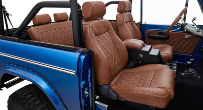 Classic Ford Bronco interior