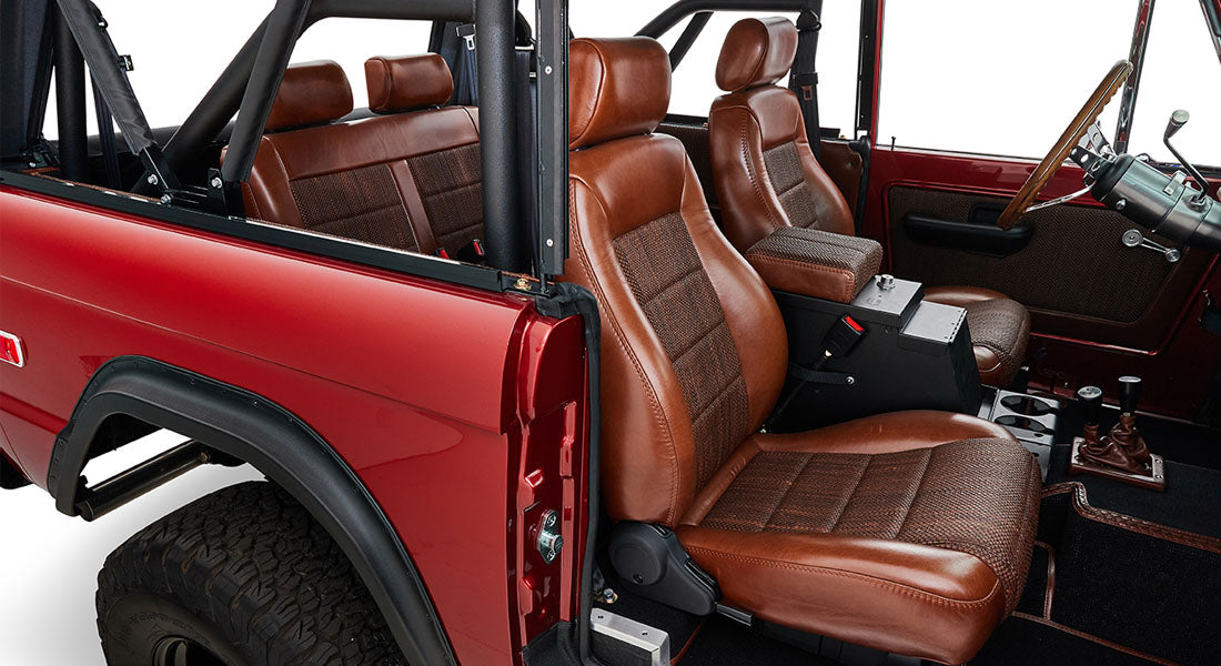 Classic Ford Bronco interior