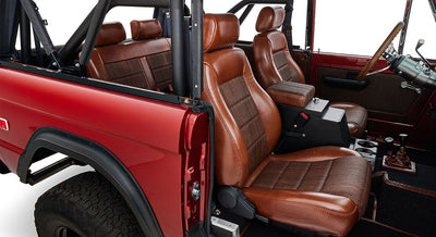 Classic Ford Bronco interior