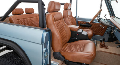 Classic Ford Bronco interior