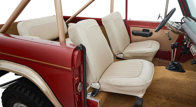 Classic Ford Bronco interior