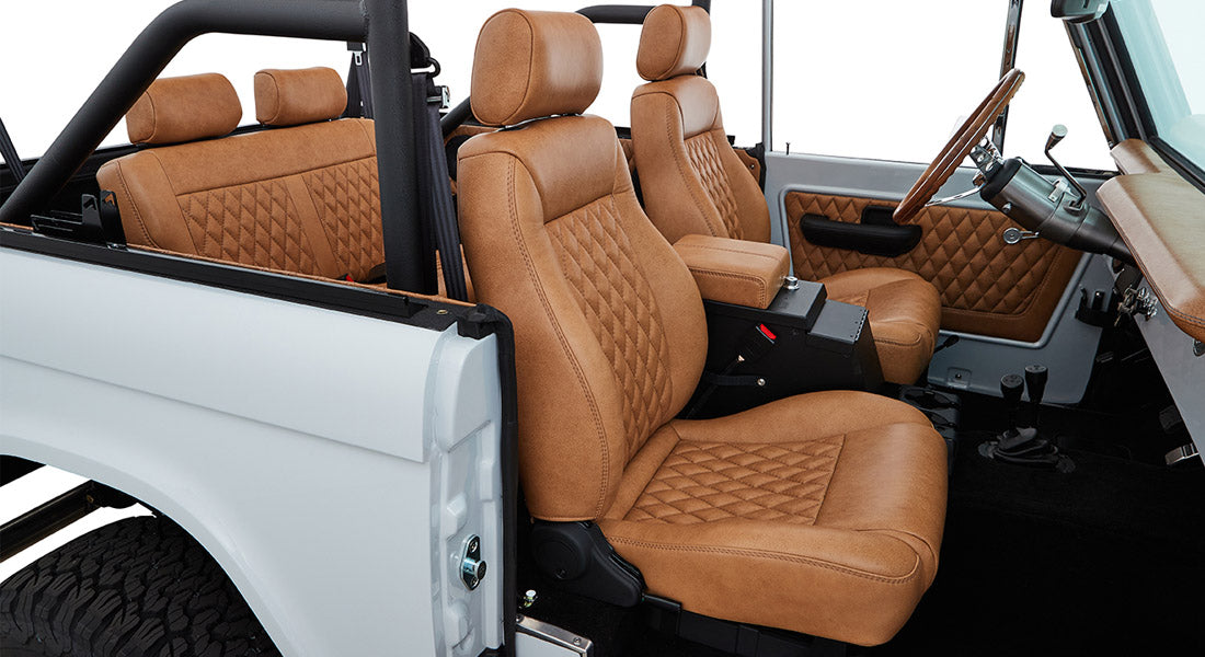 Classic Ford Bronco interior