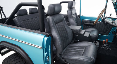 Classic Ford Bronco interior