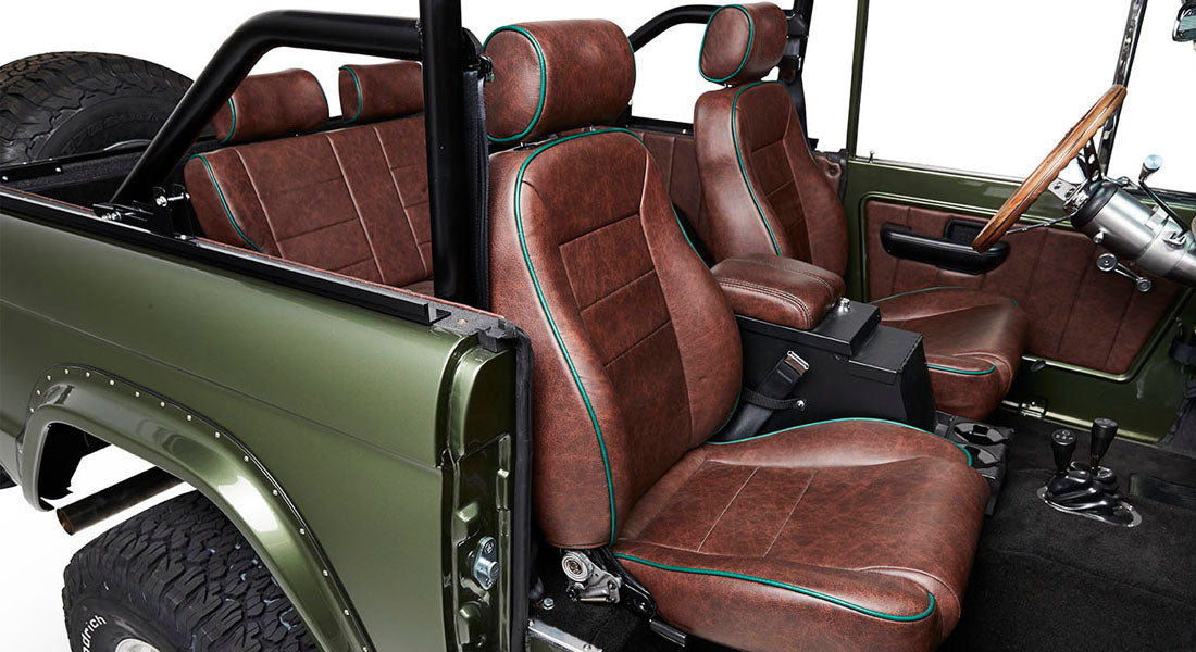 Classic Ford Broncos custom interior