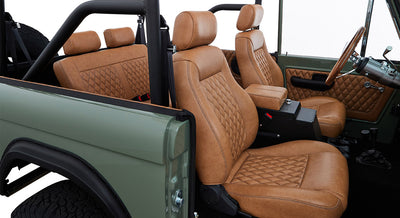 Classic Ford Bronco interior
