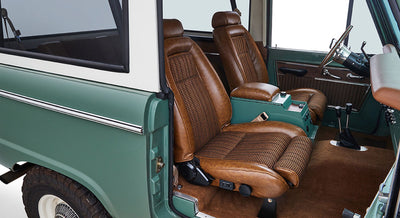 Classic Ford Bronco interior