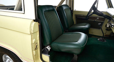 Classic Ford Bronco interior