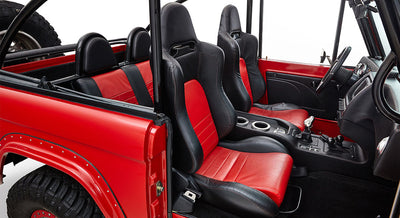Classic Ford Bronco interior