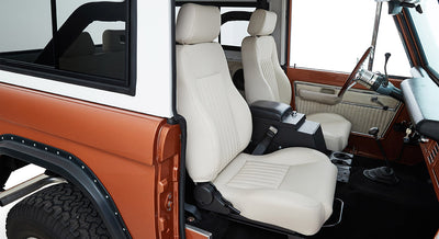 Classic Ford Bronco interior