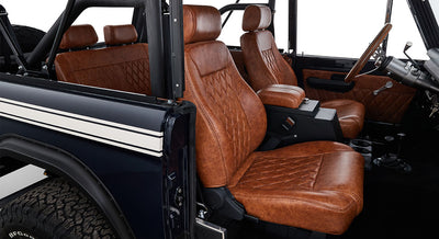 Classic Ford Bronco interior
