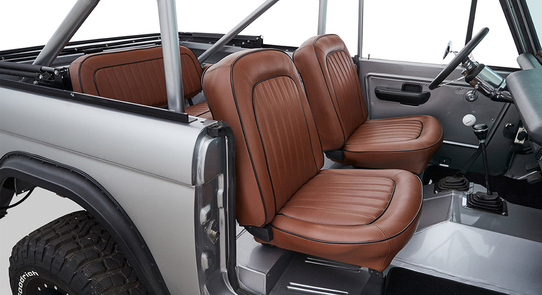 Classic Ford Bronco interior