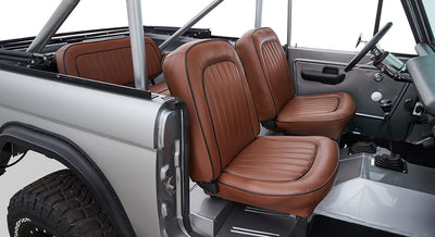 Classic Ford Bronco interior