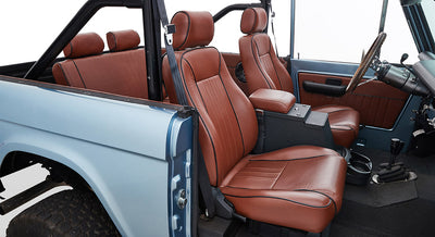 Classic Ford Bronco interior