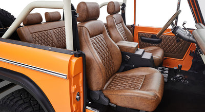 Classic Ford Bronco interior