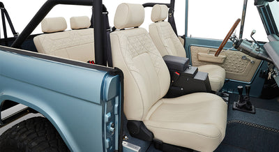 Classic Ford Bronco interior