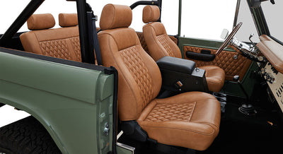 Classic Ford Bronco interior