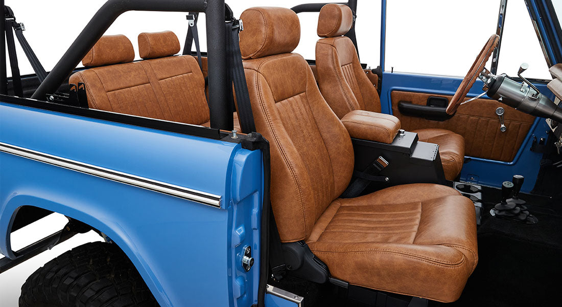 Classic Ford Bronco interior