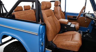 Classic Ford Bronco interior