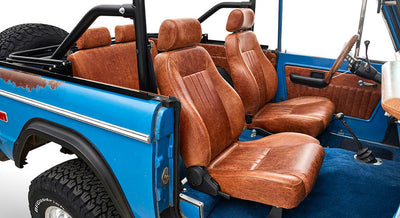 Classic Ford Bronco interior
