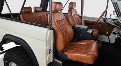 Classic Ford Bronco interior