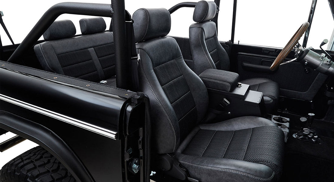 Classic Ford Bronco interior
