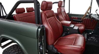 Classic Ford Bronco interior