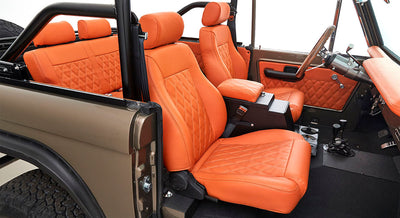 Classic Ford Bronco interior