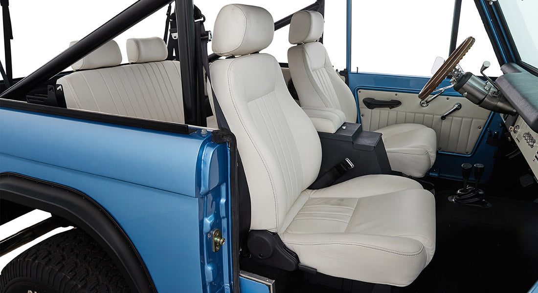 Classic Ford Bronco interior