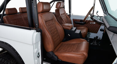 Classic Ford Bronco interior