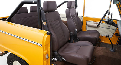 Classic Ford Bronco interior