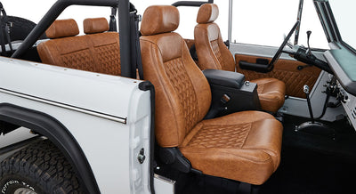 Classic Ford Bronco interior