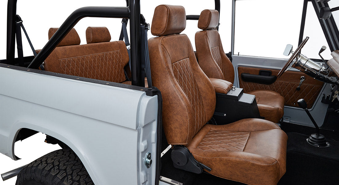 Classic Ford Bronco interior